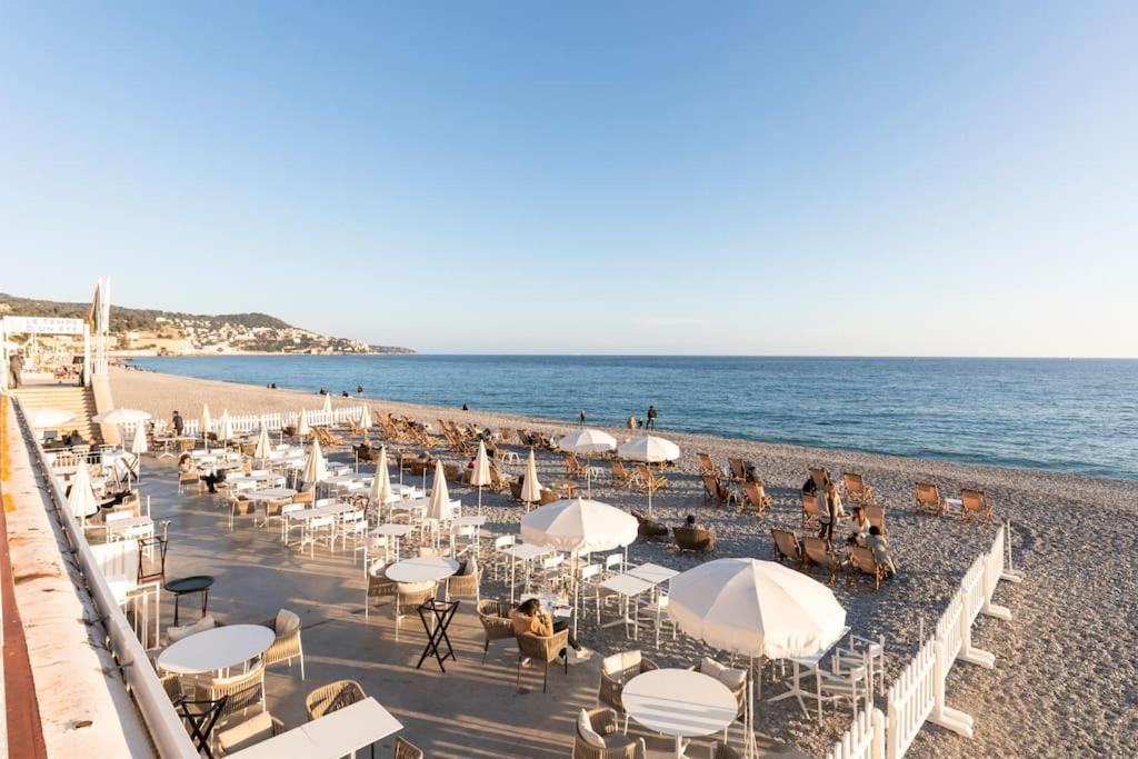 Promenade, 2Pieces Chic Et Clim Avec Terrasse Leilighet Nice Eksteriør bilde