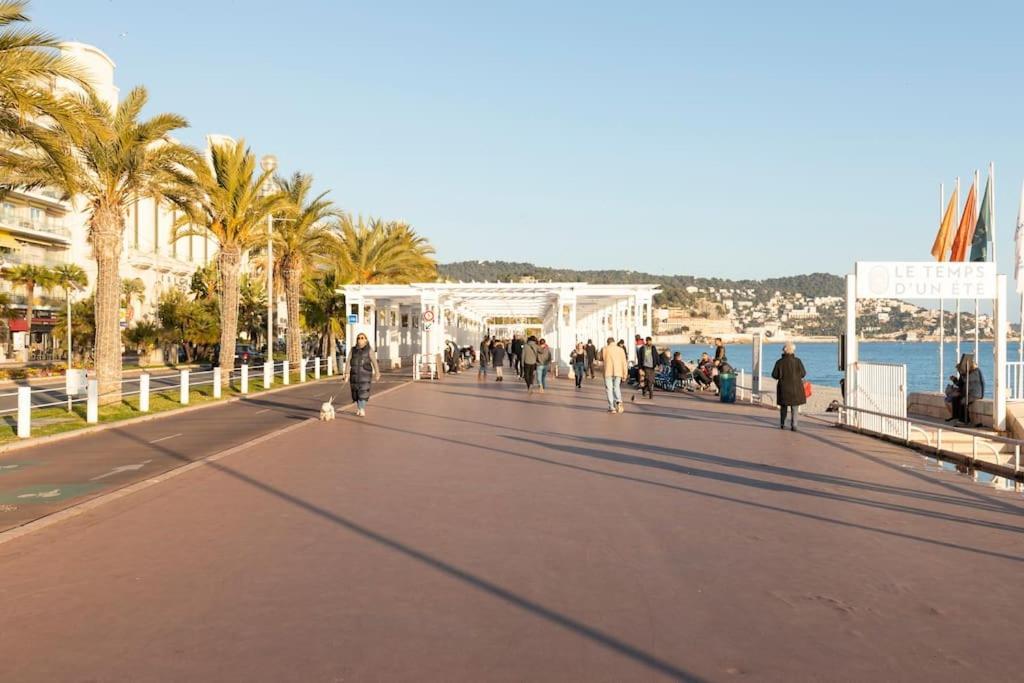 Promenade, 2Pieces Chic Et Clim Avec Terrasse Leilighet Nice Eksteriør bilde